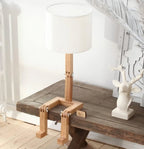 Table Lamp | Integrated Shelf & Adjustable Head