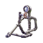 Table Lamp | Industrial Human-Figure Design | USB Rechargeable