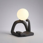 Table Lamp | Modern Sculptural Design | Premium Resin & USB-Powered