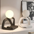 Table Lamp | Modern Sculptural Design | Premium Resin & USB-Powered