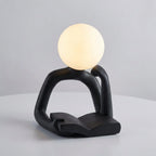 Table Lamp | Modern Sculptural Design | Premium Resin & USB-Powered