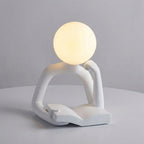 Table Lamp | Modern Sculptural Design | Premium Resin & USB-Powered