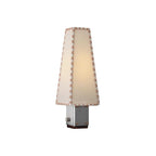 Table Lamp | Parchment Shade & Walnut Base