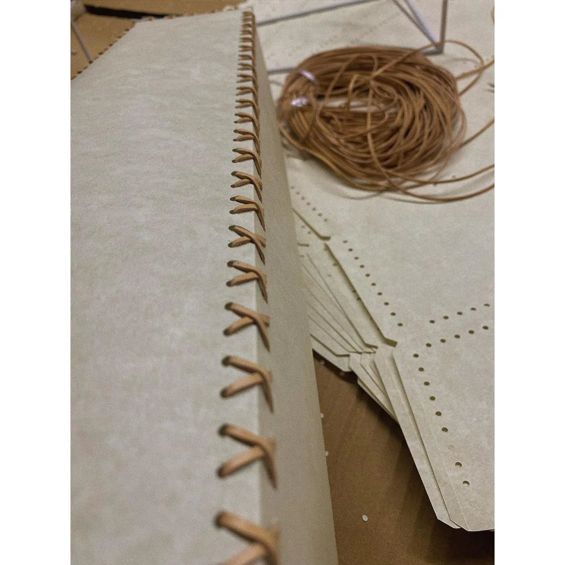 Table Lamp | Parchment Shade & Walnut Base