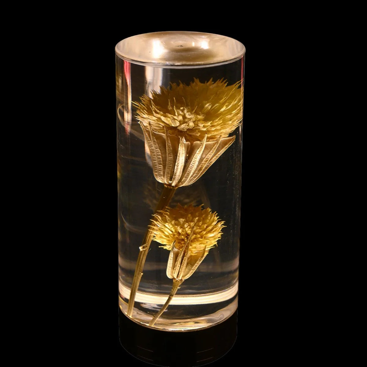 Table Lamp | Real Preserved Flowers & Rechargeable