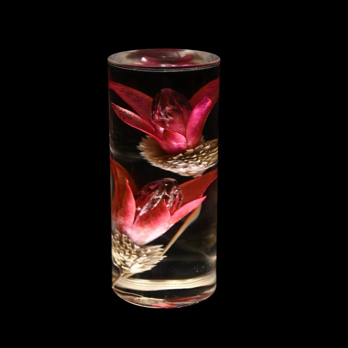 Table Lamp | Real Preserved Flowers & Rechargeable