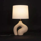 Table Lamp | Resin Art & Minimalist Design | E27 Socket