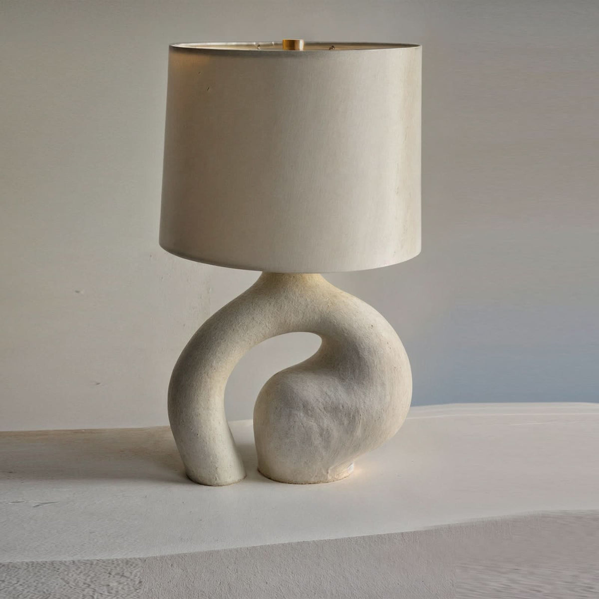 Table Lamp | Resin Art & Minimalist Design | E27 Socket