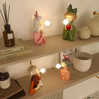 Table Lamp | Resin & Glass Warm Ambient Light | 29 x 25 cm