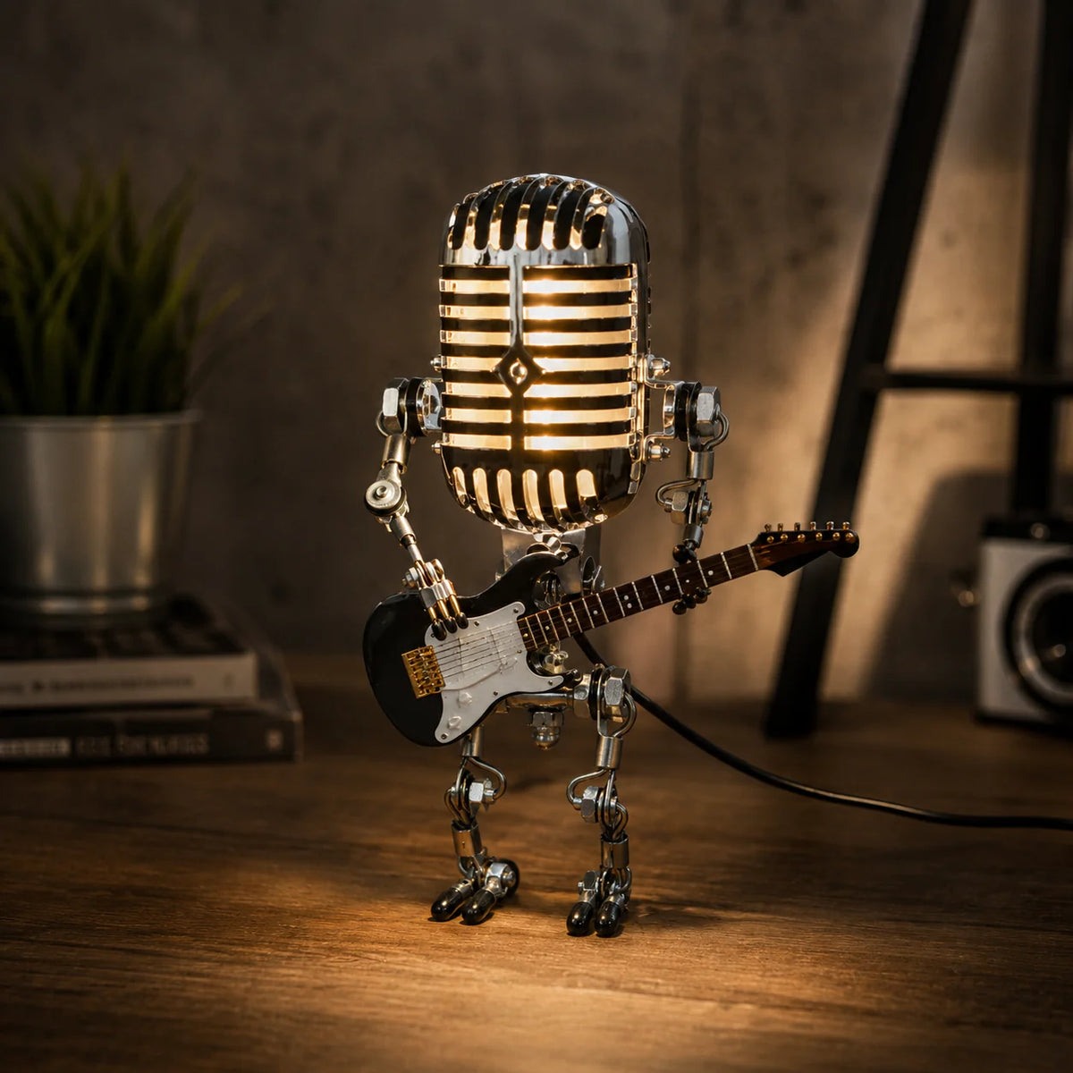 Table Lamp | Robot Design & Adjustable LED