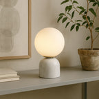 Table Lamp | Scandinavian Minimalist & Sustainable Materials | Warm Ambient LED