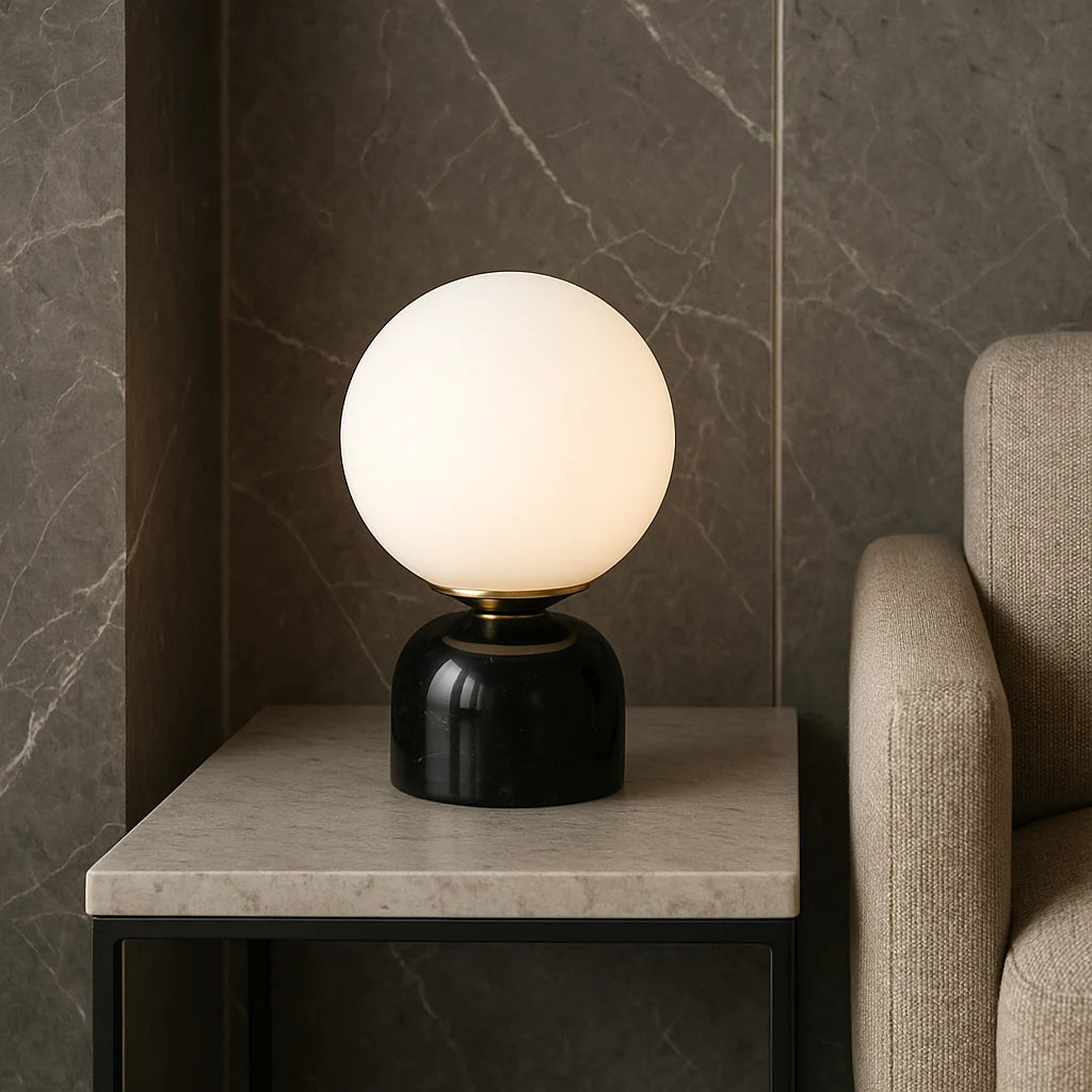 Table Lamp | Scandinavian Minimalist & Sustainable Materials | Warm Ambient LED