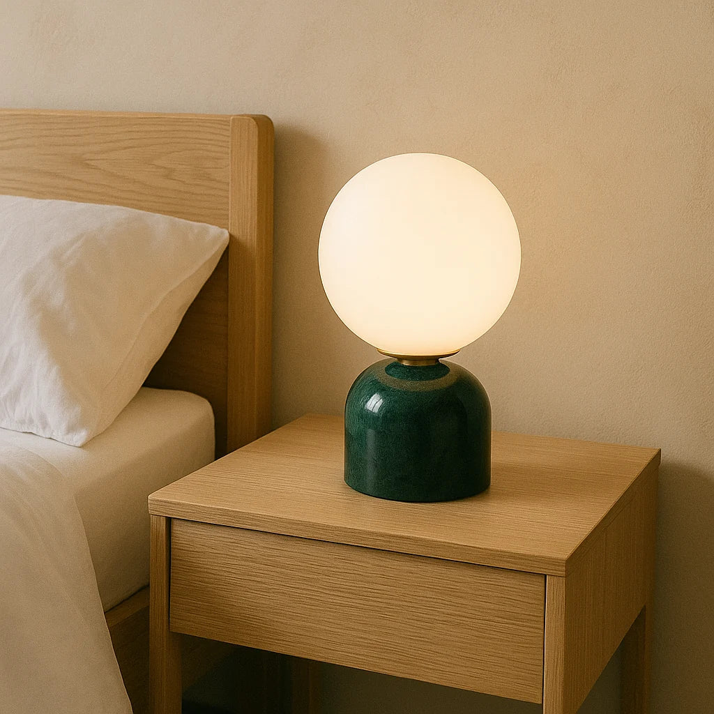 Table Lamp | Scandinavian Minimalist & Sustainable Materials | Warm Ambient LED