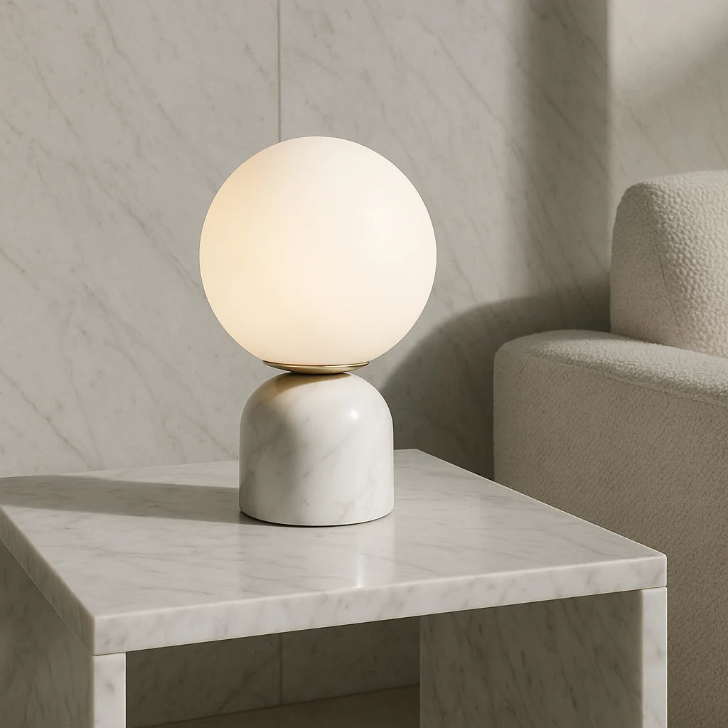 Table Lamp | Scandinavian Minimalist & Sustainable Materials | Warm Ambient LED