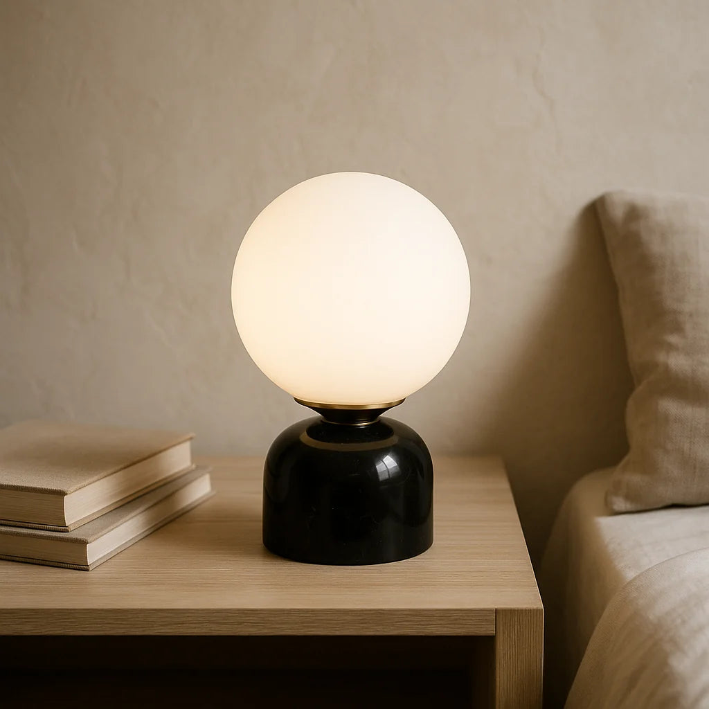 Table Lamp | Scandinavian Minimalist & Sustainable Materials | Warm Ambient LED