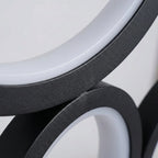Table Lamp | Sculptural Ring & Stepless Dimming | 18 x 48 cm