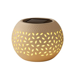 Table Lamp | Solar-Powered Eye-Pattern & Automatic Dusk Sensor