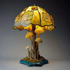 Table Lamp | Stained Glass Effect & Warm LED