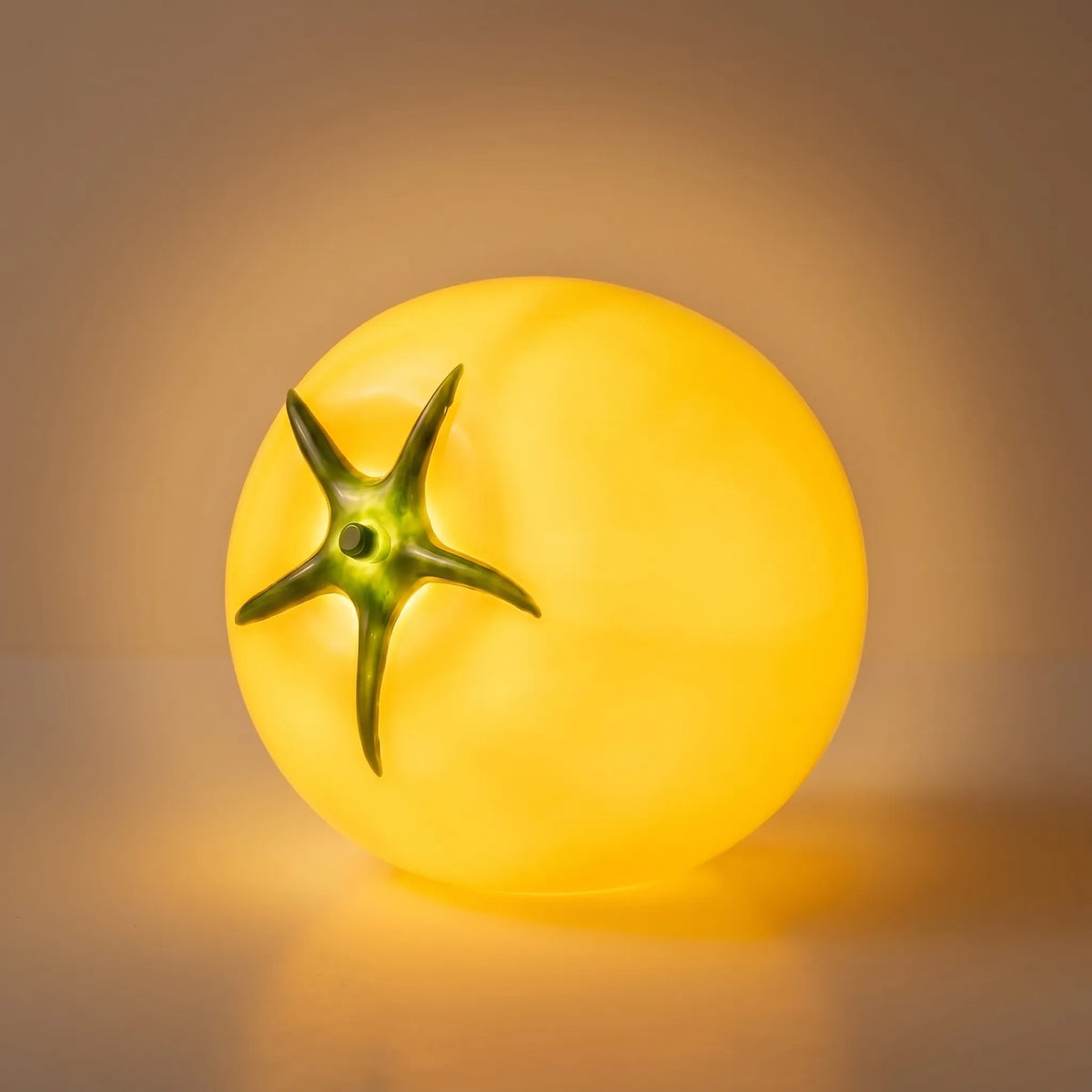 Table Lamp | Tomato-Shaped Glass & Dimmable Warm LED