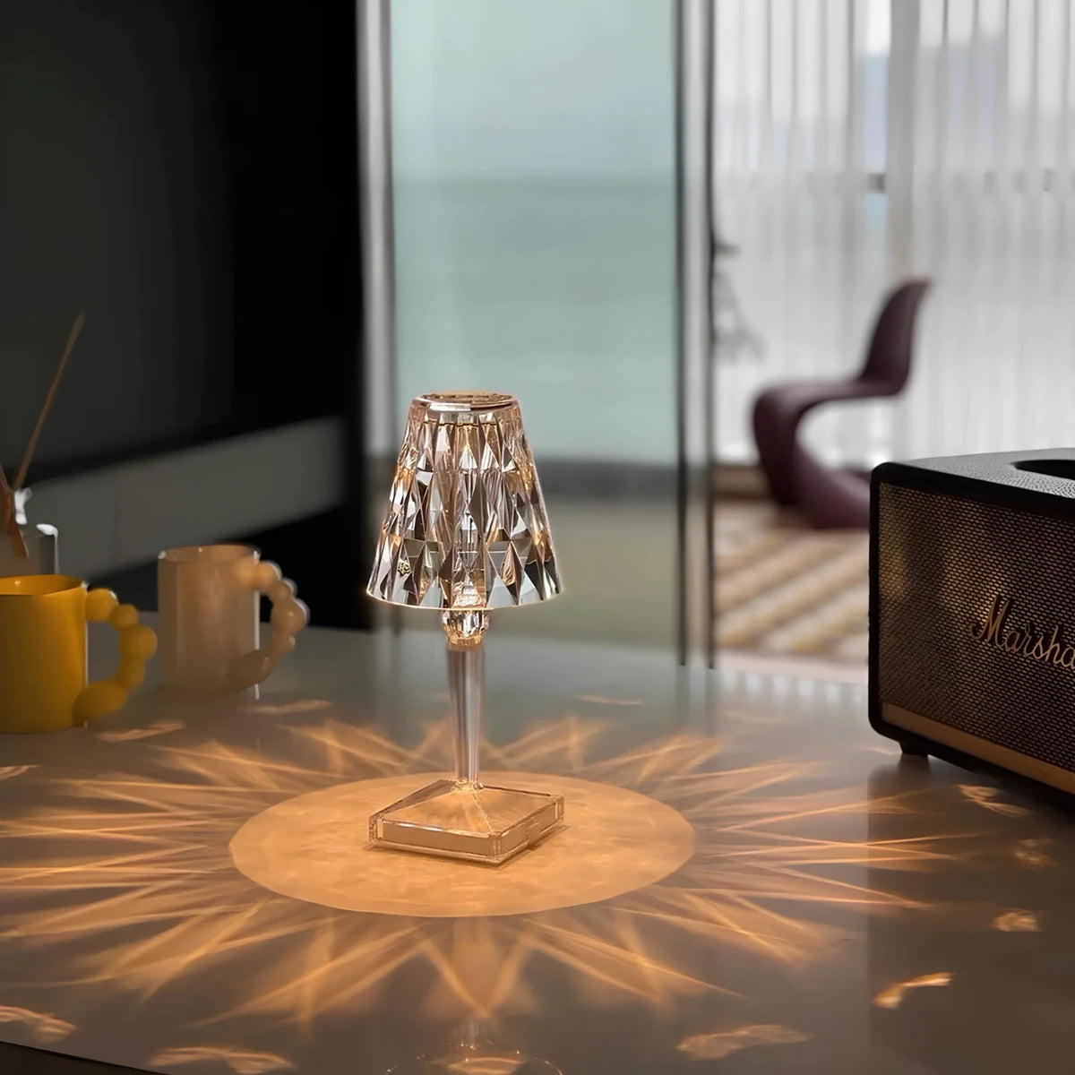 Table Lamp | Touch-Sensitive & Rechargeable | 3 Light Modes