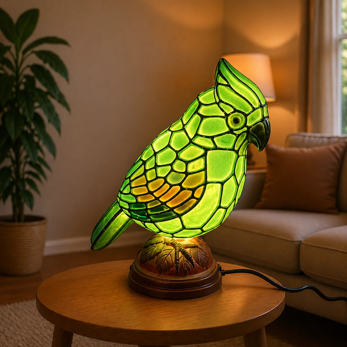 Table Lamp | USB-Powered Warm Ambient Light | Cardinal Design