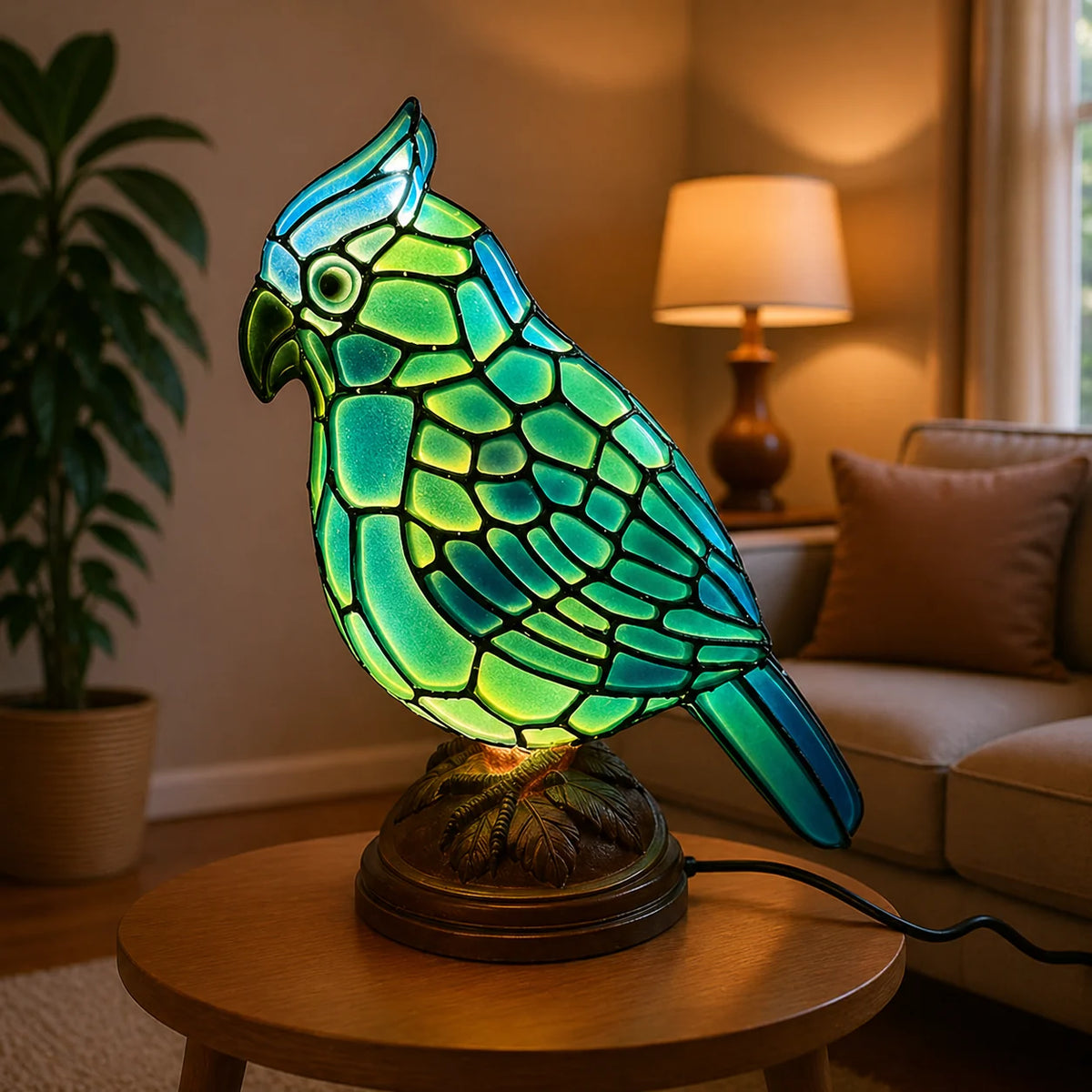 Table Lamp | USB-Powered Warm Ambient Light | Cardinal Design