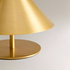 Table Lamp | Wide Cone Shade & Touch Dimming