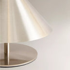 Table Lamp | Wide Cone Shade & Touch Dimming