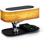 Table Lamp | Wireless Charging, Bluetooth Speaker & Dimmable LED