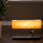 Table Lamp | Wireless Charging, Bluetooth Speaker & Dimmable LED