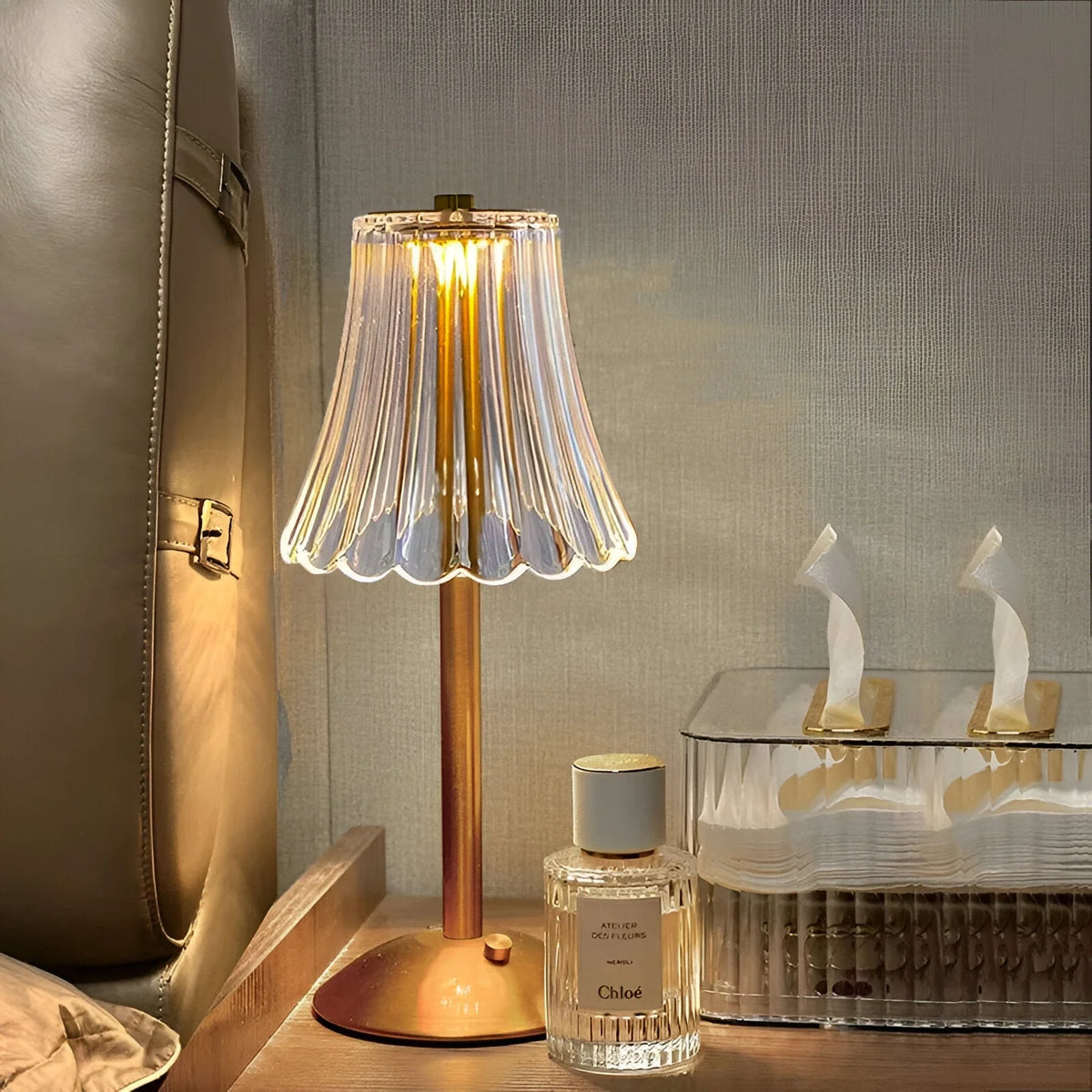 Table Lamp | Wireless Rechargeable & Touch Dimmable