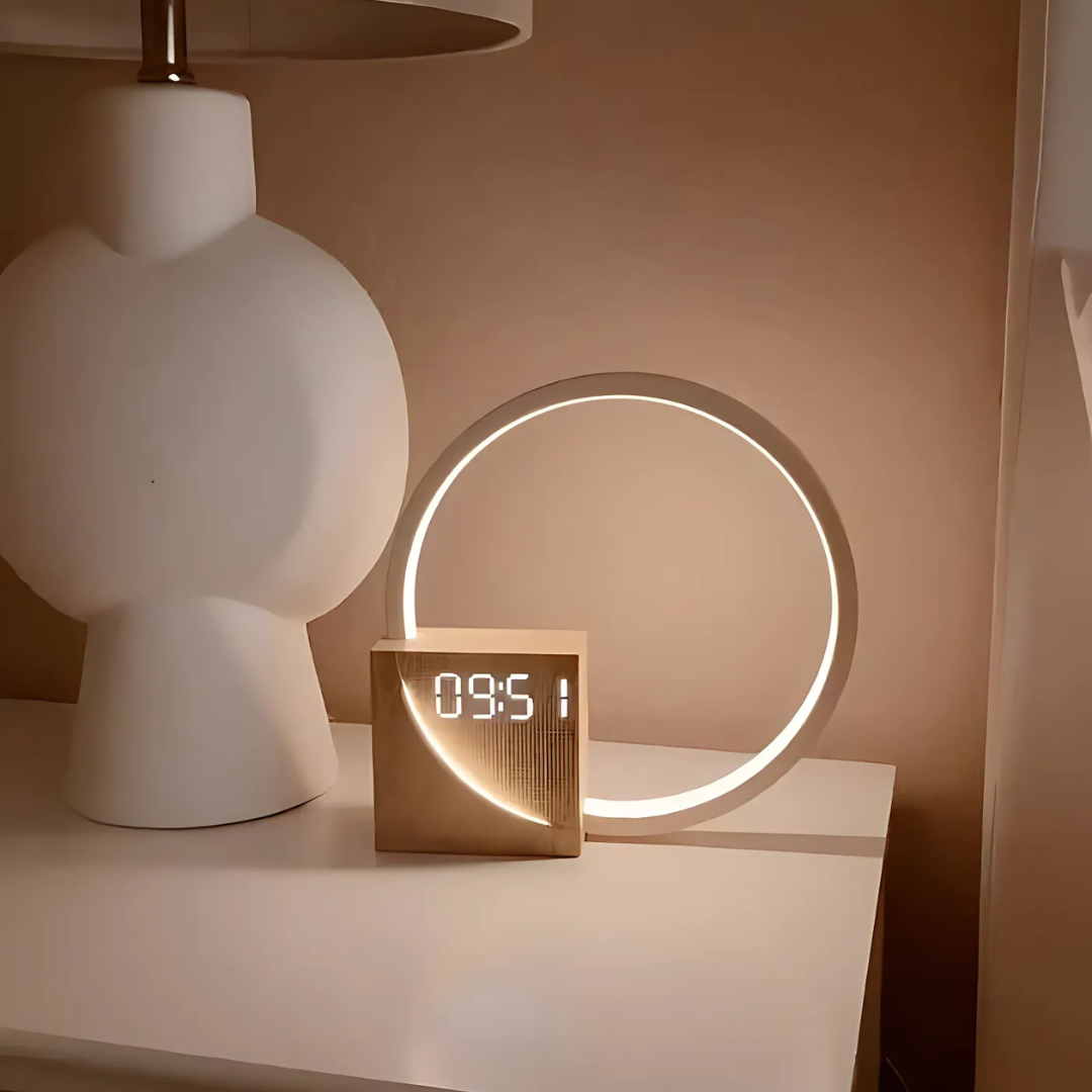 Table Lamp | Wake-Up Light & Alarm Clock | USB Charging Port