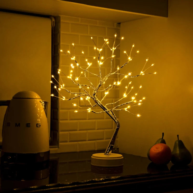 Table Lamp | Bonsai Tree Design | Warm White LED