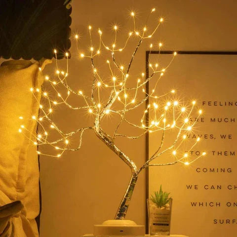 Table Lamp | Bonsai Tree Design | Warm White LED