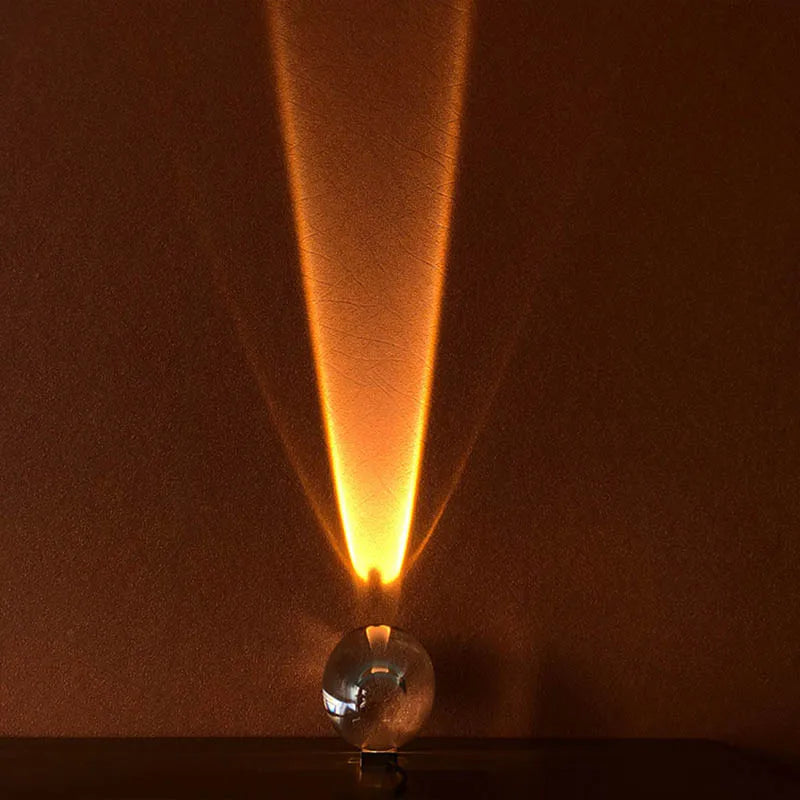 Table Lamp | Crystal Ball Star Projector | Relaxing Ambience