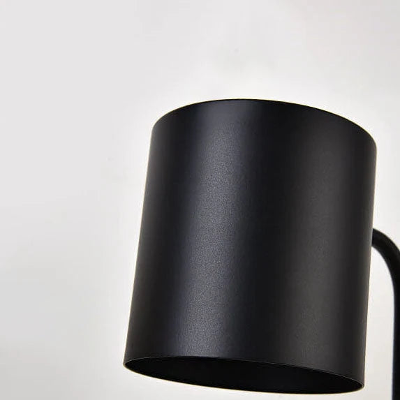 Table Lamp | Wood & Metal With Candle Holder | GU10 Socket