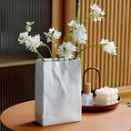 Table Vase | Sculptural Folded-Paper Ceramic