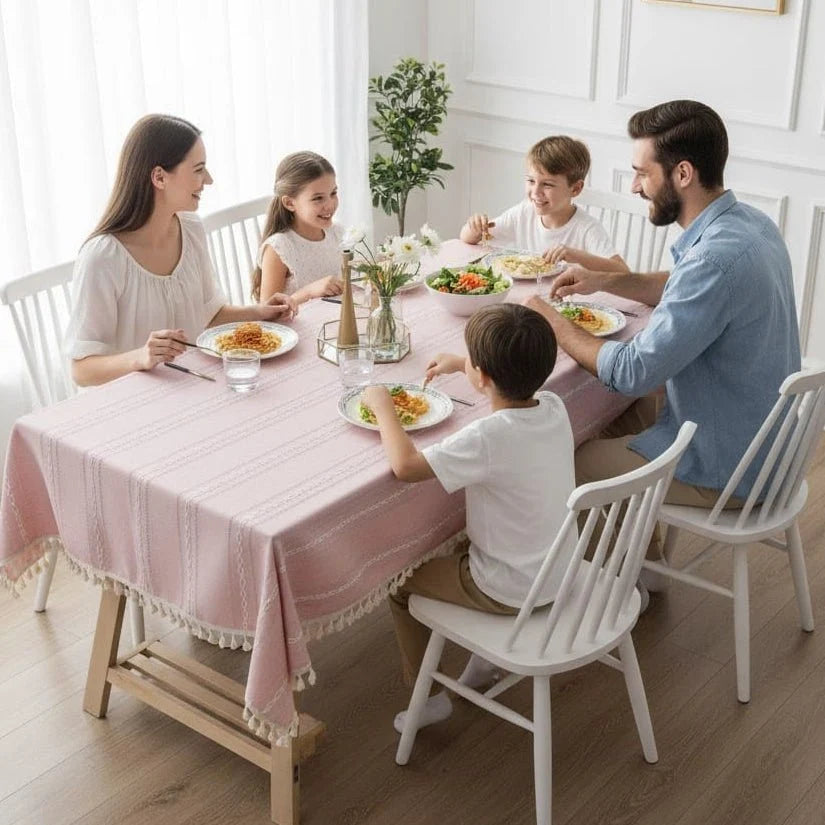 Tablecloth | Cotton & Linen Blend | Rectangular