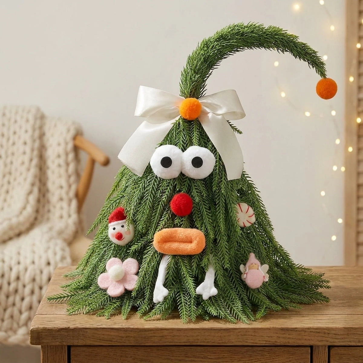 Tabletop Christmas Tree | Realistic PE & Compact | 30/45/60 cm