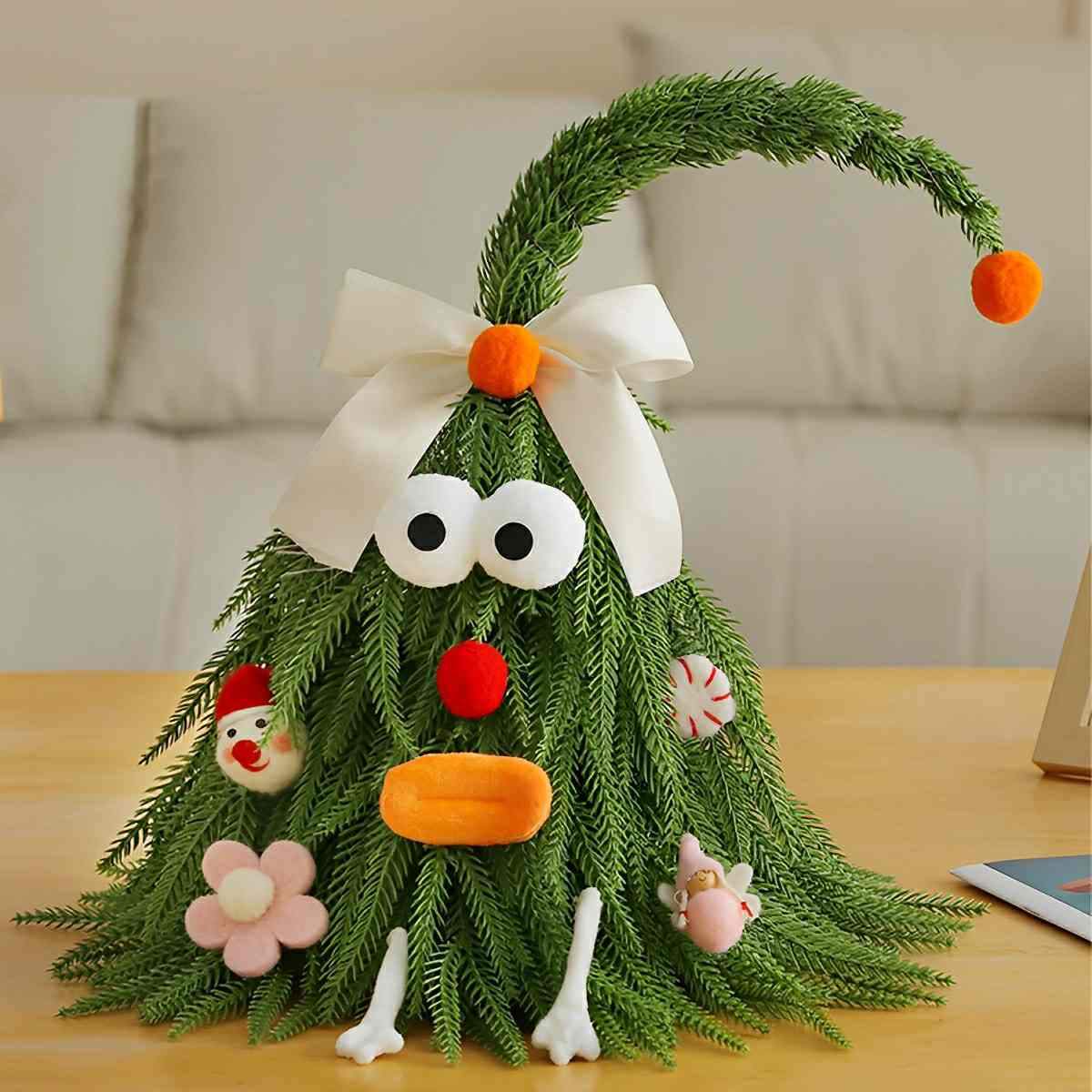 Tabletop Christmas Tree | Realistic PE & Compact | 30/45/60 cm