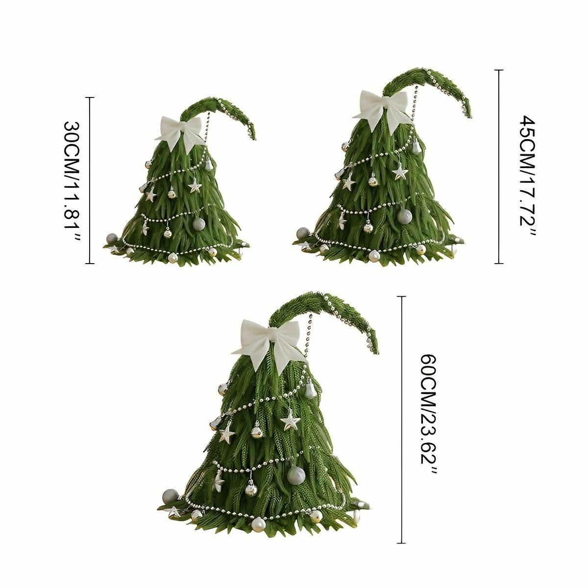 Tabletop Christmas Tree | Realistic PE & Compact | 30/45/60 cm