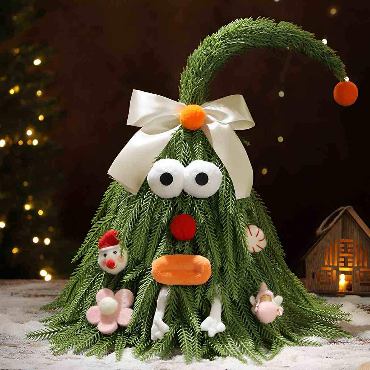 Tabletop Christmas Tree | Realistic PE & Compact | 30/45/60 cm