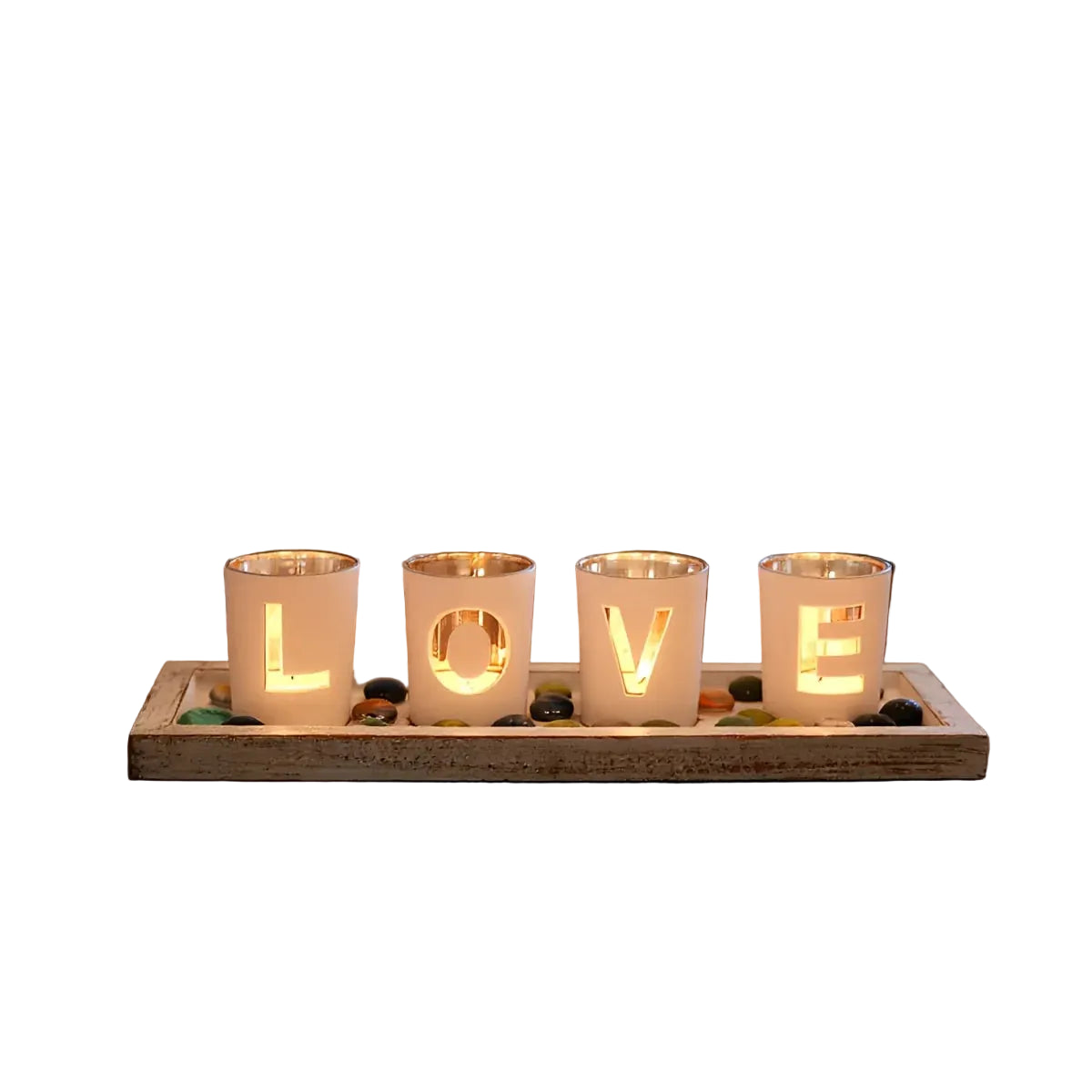 Tabletop Decoration | Natural Wood Sculptural Design