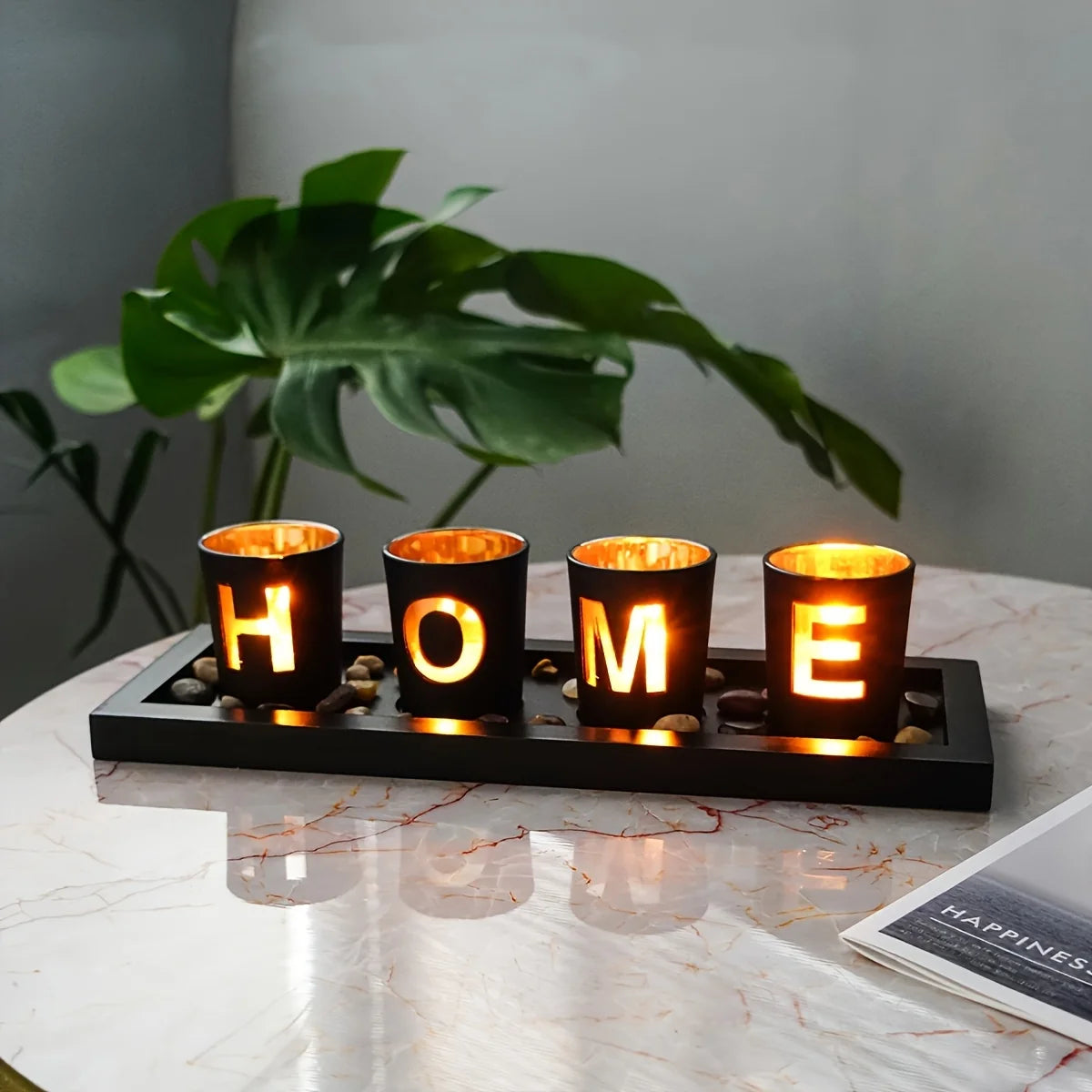 Tabletop Decoration | Natural Wood Sculptural Design