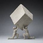 Tabletop Sculpture | Resin Abstract Human Figures | For Home & Office