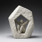 Tabletop Sculpture | Resin Abstract Human Figures | For Home & Office