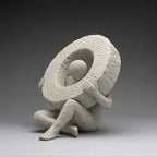 Tabletop Sculpture | Resin Abstract Human Figures | For Home & Office