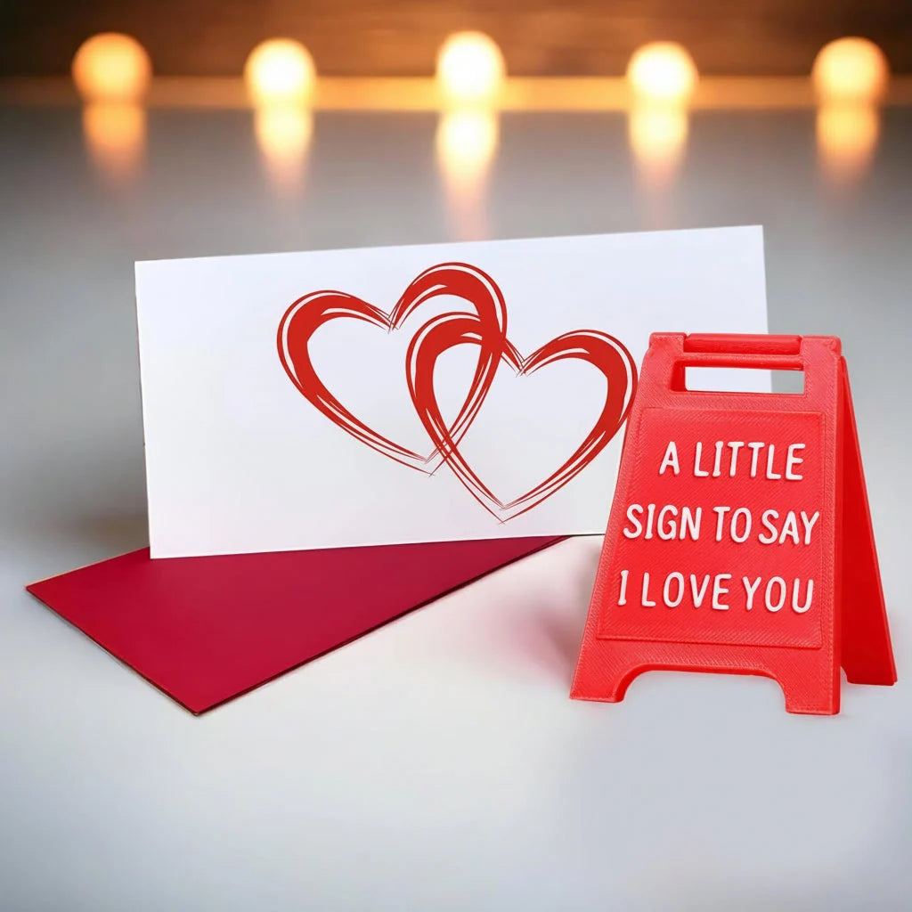 Tabletop Sign | Freestanding & Durable Molded Plastic | 8 Message Options