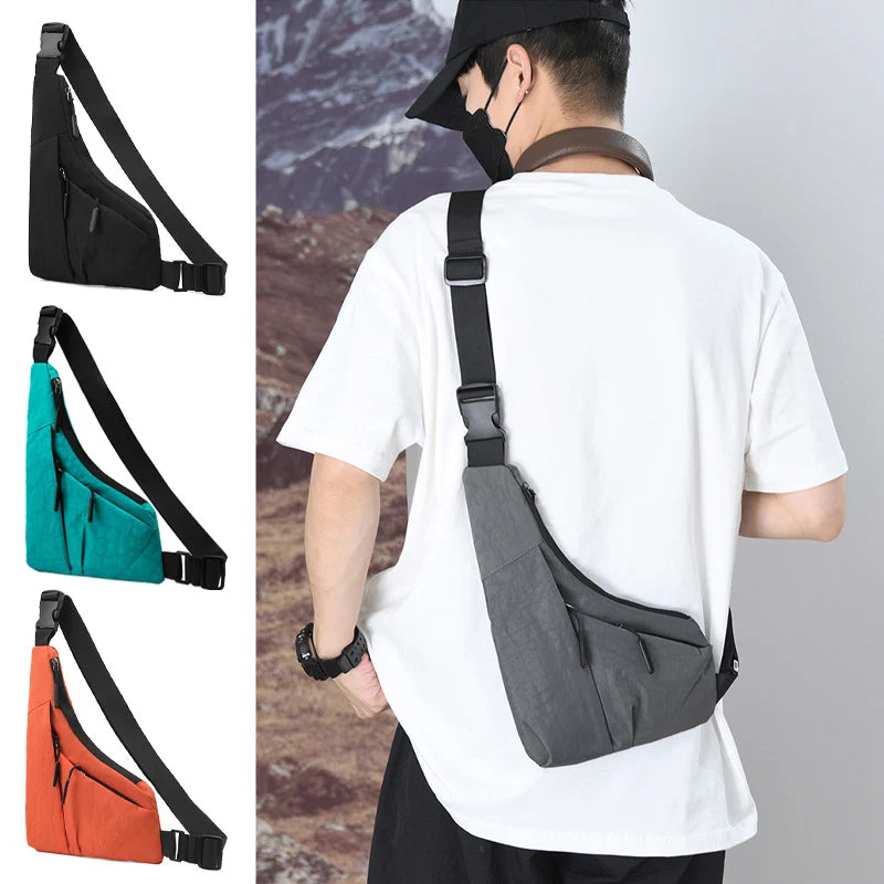 Tactical Crossbody Bag | Water-Resistant Fabric & Multiple Compartments
