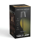 Tall Table Lamp | Touch-Activated Dimmable & Rechargeable | IP54